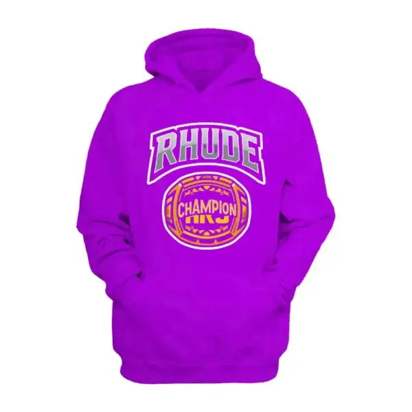 Front view of Unisex Rhude Hoodie