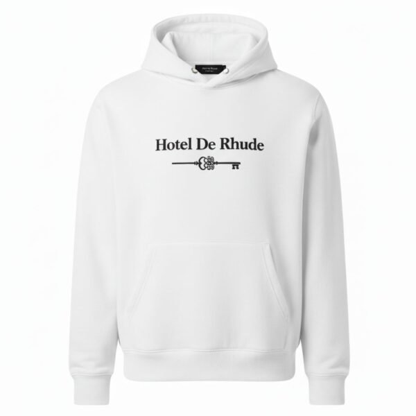 hotel de rhude hoodie front view