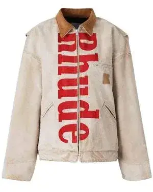 Rhude Cotton Padded Field Jacket front view