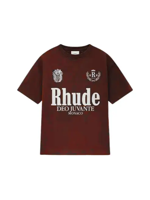 Front view of Rhude Deo Juvante Tee