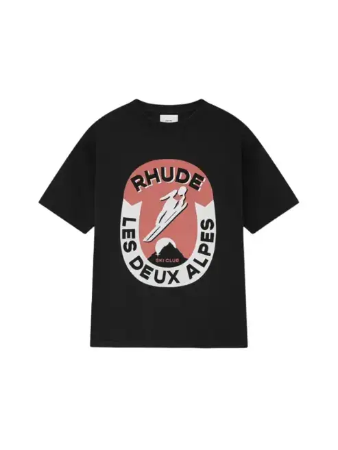 Rhude Les Deux Alpes Tee front view